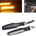 Motorcycle LED turn signals, directional gauges, rear brake flashing light. 