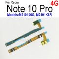Power Volume Buttons For Xiaomi Redmi Note 9 10 11 Pro 4G 5G 9S 9T 10S 11S ON OFF Power Volume Side Button Keys Flex Cable Parts. 