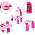 NEW Kids Children Educational Early Projector Painting Drawing Table Toy. 