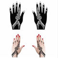 Henna Sticker Mehndi Bridal Tatto Design Waterproof Stencils Reusable 1 Pair = 2 Pieces. 