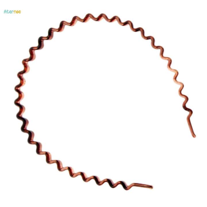 %E3%80%90The%20Edge%20of%20Beauty%E3%80%912X%20Zig%20Toothed%20Wave%20Women%20Men%20Girls%20Hair%20Accessory%20Coffee%20-%20Image%203