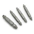 4Pcs Screw Extractor for Broken Head Screw Tube Tap Bolt Removal Tool Faucet and Wire Extractor Stripper Screw Remover Damaged Screw Extractor Kit with Precsion&High Speed Steels. 