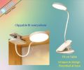 Clip lamp table Lamp Flexible 3 Colors Touch Light USB cable Eye Protection Study Reading Lights for Bedroom.