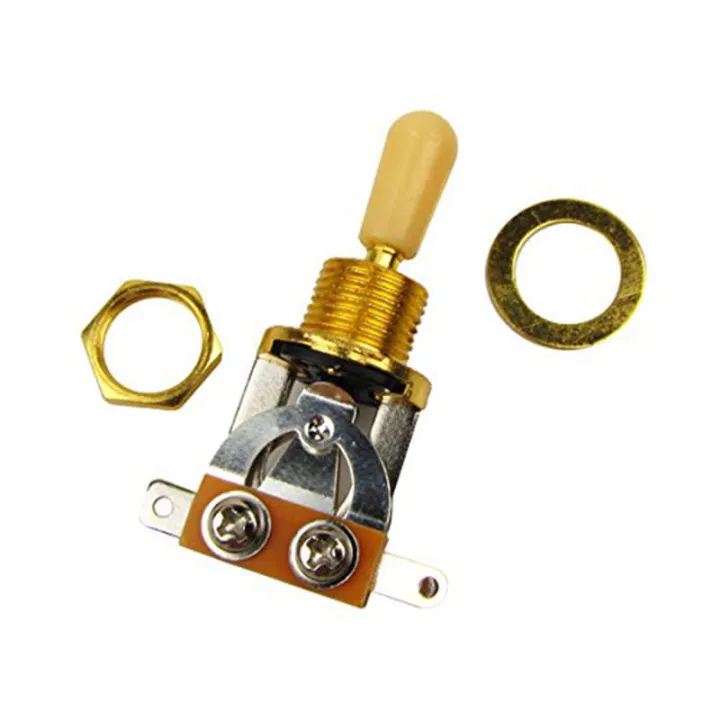 Metric%203%20Way%20Short%20Straight%20Guitar%20Toggle%20Switch%20Pickup%20Selector%20For%20Gibson%20Epiphone%20Les%20Paul%20Electric%20Guitar,Gold%20&%20beige(Pack%20Of%202)%20-%20Image%206