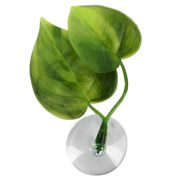 Betta%20Fish%20Leaf,%20Betta%20Leaf%20Hammock%20Lightweight%20Double%20Leaf%20Plastic%20with%20Suction%20Cup%20for%205-10L%20Water%20Tank%20-%20Image%202