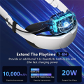 VR Headwear Accessories Adjustable Head-Mounted Device for Mate Quest 3/3s VR Headwear Accessories. 