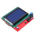 12864 LCD Control Module Panel Display Motherboard 3D Printer Smart Controller + 2Pcs Lines. 