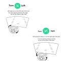 Car Lane Departure Warning Assist System LED Projection Light Anti-collision Car Safety Driving Universal for Cars/SUV/Truck.