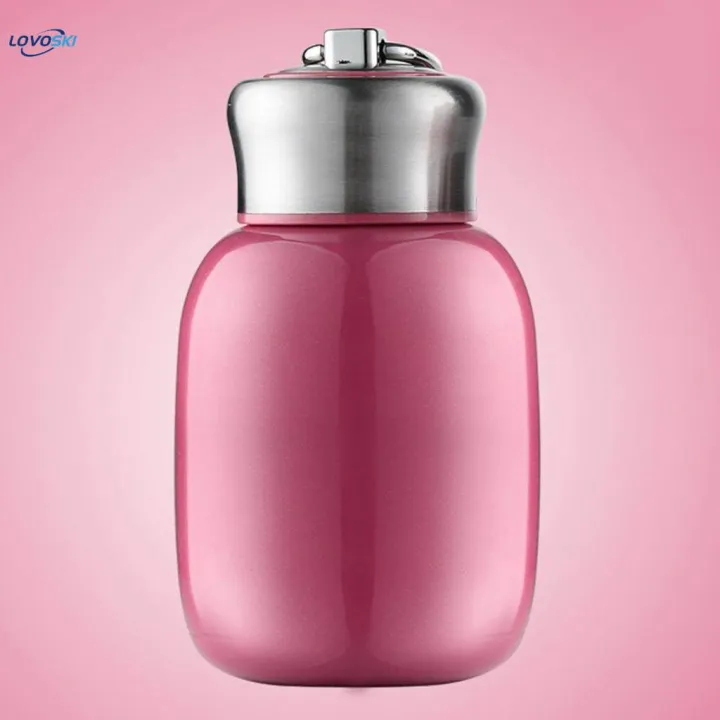 2x%20200ml%20Travel%20Mug%20Double%20Wall%20Cup%20Tea%20Coffee%20Cold%20Drinking%20Rose%20+%20Orange%20-%20Image%205