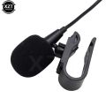 Car Audio Microphone 3.5mm Clip Jack Plug Mic Stereo Mini Wired External Microphone For Auto DVD 3m Long Professionals.