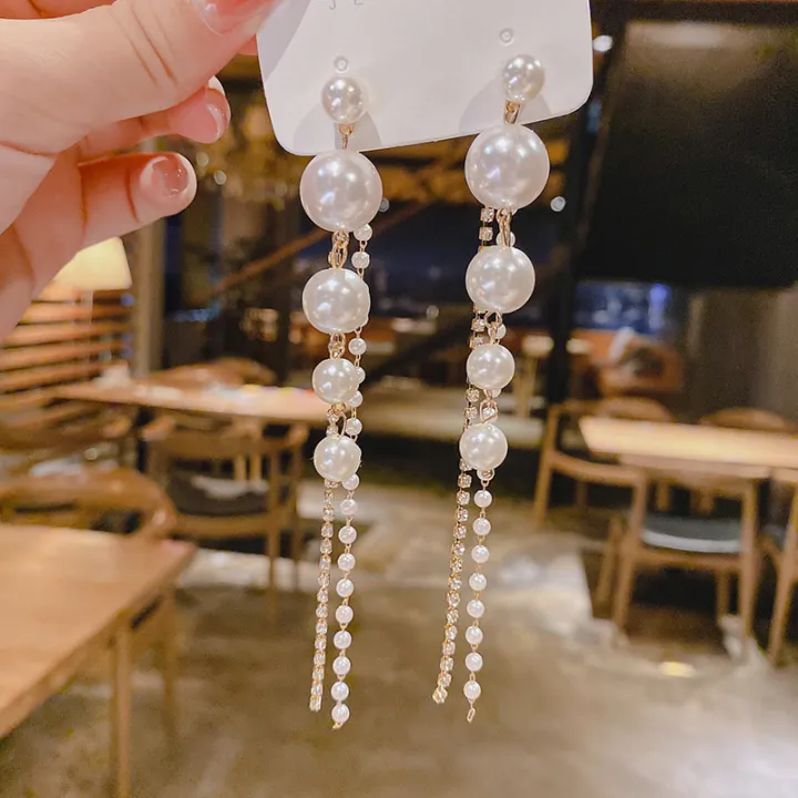 Women%20Earring%20Long%20Zircon%20Pearl%20Tassels%20Drop%20Earrings%20-%20Image%203