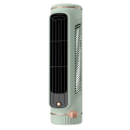 Bladeless Tower Fan Desktop Air Cooler, Silent Office Fan, White. 