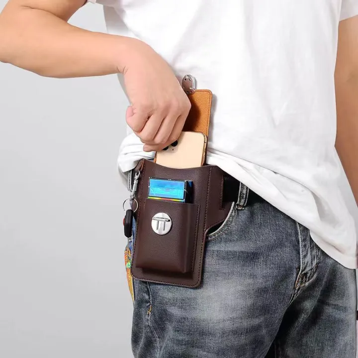 New's%20Genuine%20Leather%20Men's%20Waist%20Bag%20Phone%20Bag%20Waist%20Bag%20High%20Quality%20Leather%20Men's%20Waist%20Bag%20Wallet%20Phone%20Bag%20-%20Image%203