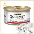 Purina GOURMET Solitaire Beef Wet Cat Food 85 gm.