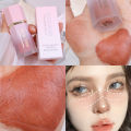 Gege Bear Liquid Cheek Blush Sponge Stick Waterproof Blusher Multi-purpose Eyes&Lips Makeup Pigment Nourishing Blusher Cream. 