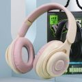 40mm Dynamic Coil Headphones Wireless Foldable Headphones with Hifi Sound Noise Reduction Mic 10h Playtime Over Ear for Home.