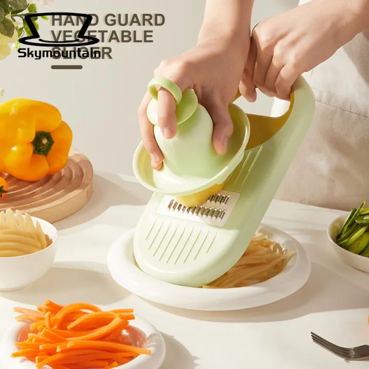 Veggie Chopper with Removable Cutting Board Efficient Veggie Chopper Slicer for Home Multifunctional Food Cutter with Removable Blade Hand Guard 3 Years Experience on Platform Master Chef Vegetable