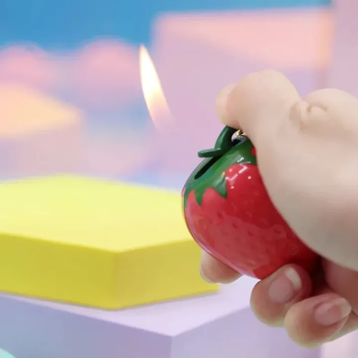 Customization%20Strawberry%20Lighter%20Open%20Flame%20Butane%20Gas%20Refilled%20Cute%20Lighter%20-%20Image%202