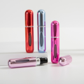 1 Pcs pocket sized small aluminum perfume spray bottle makeup portable travel atomizer perfume bottle spray 5ml. 