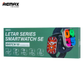 Remax Watch 15 Letar Series Smart Watch SE Smartwatch For Health Calling.
