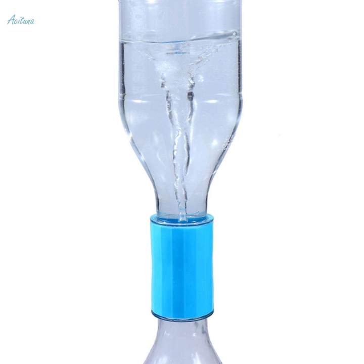 Tube Bottle Connector Cyclone Tube for Scientific Experiment and Test Kids