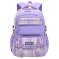 New primary school girls 123 to 6th grade children's school bag, new backpack for backpacks with spine protection and load reduction for girls.