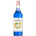 Monin Blue Curacao Flavoured Syrup, Large, 1000 ml. 