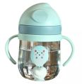 Baby Cups with Straw Bottle Drinking Water Kids Sippy Cup Handle Toddler Feeding Podazz. 