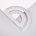 4Pcs Drawing School Supplies Set Square Triangle Ruler Aluminum Alloy Protractor.