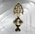 Pitoler surmsdani Pure Brass Metal Surmadani - Medium. 