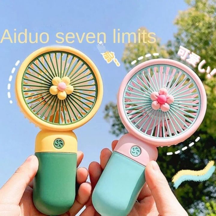 New%20Flower%20Cartoon%20Handheld%20Hanging%20Rope%20Small%20Fan%20for%20Students%20and%20Children%20USB%20Charging%20Portable%20Mini%20Fan%20-%20Image%202