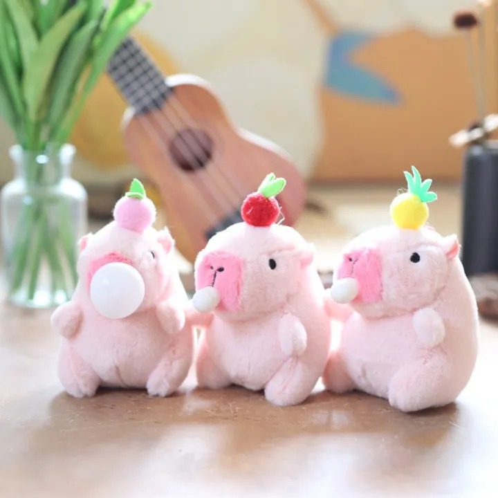 Simulation%20Capybara%20Plush%20Pink%20Capybara%20Plush%20Pendant%20Persimmon%20Fluffy%20Capybara%20Plush%20Keyring%20Bubble%20Cartoon%20Capybara%20Plushie%20Doll%20Christmas%20Gift%20-%20Image%204