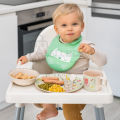 Baby Dining Bib Full Silicone-1pcs Baby Dining Bib Full Silicone.