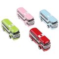 【In-Demand Item】 New Skin-Die Cast Plastic Double Decker Bus Alloys Pull back and return Kids London Bus Kids. 