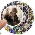 50/100pcs Cartoon Game Call of Duty Waterproof Graffiti Stickers For Laptop Phone Fridge Water Botlle Car Decals Kids Toy. 