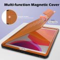 For iPad 10.2 Multifunctional PC Protective Leather Case with Bracket & Card Slots & Pen Slot & Wake-up / Sleep Function.