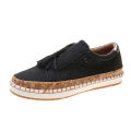Spot 2022 New Round Toe Casual Tassel Sneakers Flat Sole Plus Slip Slip Shoes Loafers Women. 