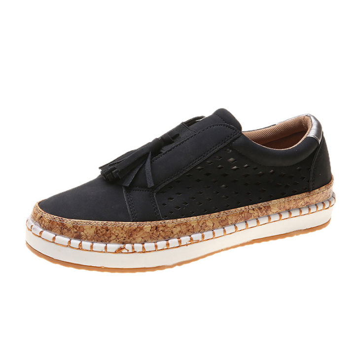 Spot%202022%20New%20Round%20Toe%20Casual%20Tassel%20Sneakers%20Flat%20Sole%20Plus%20Slip%20Slip%20Shoes%20Loafers%20Women%20-%20Image%207