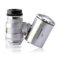 【Hottest Trends】 Professional HD Handheld Magnifying Illuminated Microscope 60X Jeweler Magnifier.