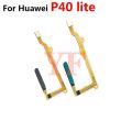 For Huawei P40 Lite 4G 5G JNY-L21A JNY-L01A Nova 6SE Nova 7i Touch ID Fingerprint Sensor Flex Home Menu Button Flex Cable.
