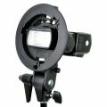 Godox S-Type Flash Bracket Bowens S Mount Holder Universal Type for Speedlite Flash Snoot Softbox Beauty Dish Honeycomb Umbrella.