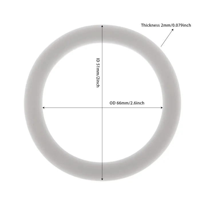 4pcs%2066mm%20Rubber%20Blender%20O%20Ring%20Seal%20Gasket%20Kitchen%20Blender%20Parts%20Fit%20For%20Black%20Decker,%20BL5000-08,132812-07%20Blender%20Juicer%20-%20Image%206