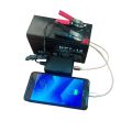 Power Inverter Car Power Inverter 5V USB Power Converter 3-Port USB Car Charger with Battery Clip for Phone Laptops. 