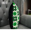 Exclusive Cushion Cover, Green & Black, (20″x20″), Only Cover. 