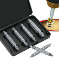 6pcs Damaged Screw Extractor Speed Out Drill Bits Tool Set Broken Bolt Remover Quickly extract the rusty.