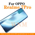 New For OPPO Realme 7 Pro RMX2170 Full Housing Bezel Back Battery Cover + Middle Frame + Camera Frame Parts Rear Case Housing Center Chassis Cover + Buttons. 
