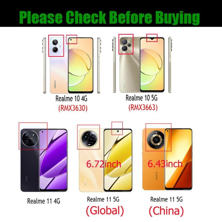 Realme 10 Pro 9 7 5G 4G Premium Case Realmi 11 9i 8i 6s 8 i 6 RFID Leather 360 Protect for OPPO Realme 11 Pro Plus Book Cover