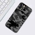 Camouflage camo military TPU case for iPhone 11 12 13 Pro Max 14 15 plus 12 mini XR X XS Max SE 7 8 phone cover. 