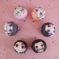bracelet diy accessories 10cm Anime Demon Slayer Kimetsu No Yaiba Plush Doll Demon Slayer Kamado Tanjirou Cute Soft Plush Key Pendant ToysFashion Jewellery.