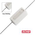 5pcs- 100 Ohm 5Watt 5% Ceramic Cement Resistor.